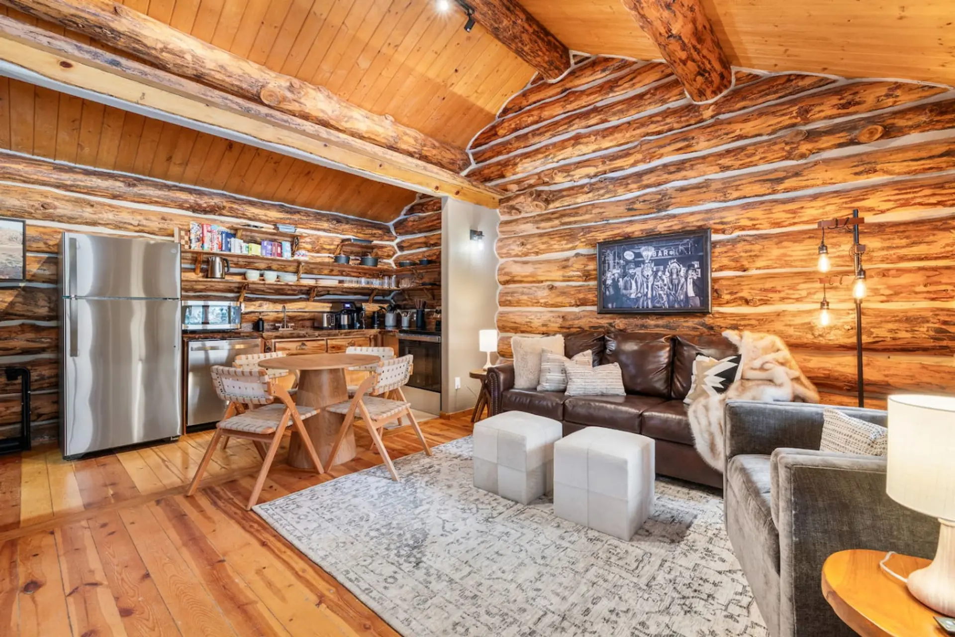 Welcome to your charming cabin retreat nestled in nature's beauty.