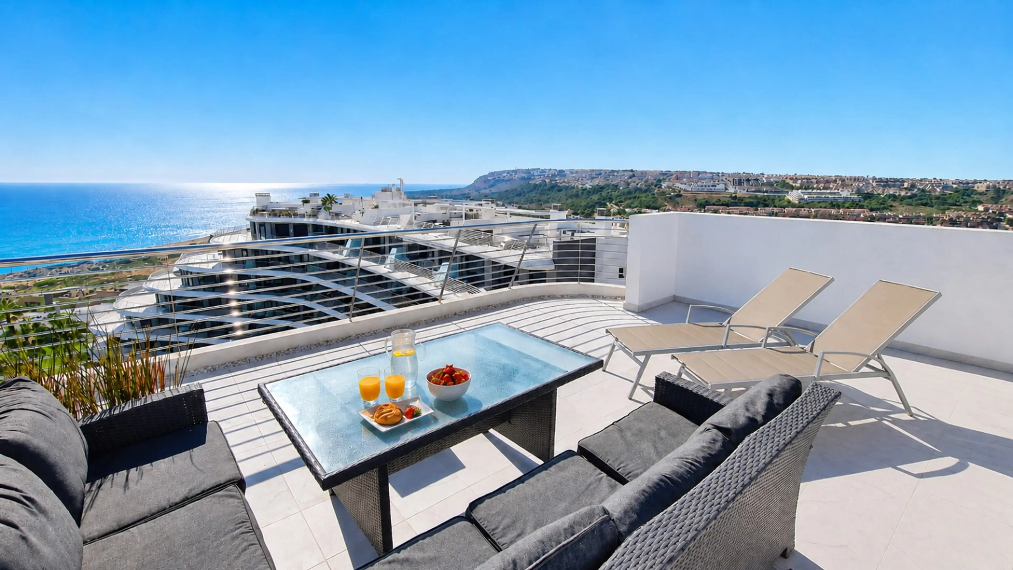 Infinity 8 terrace sea view