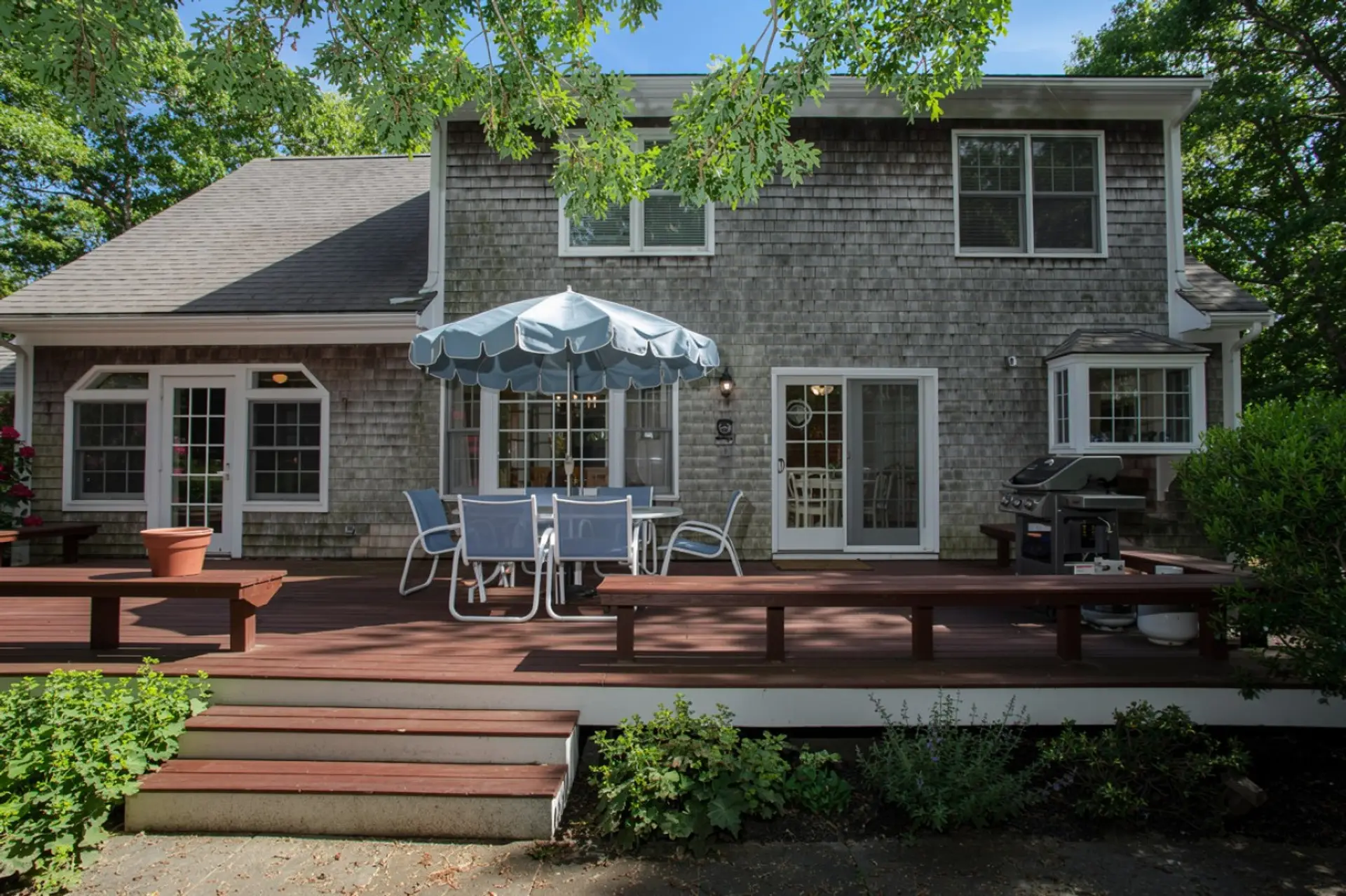 Spacious backyard perfect for relaxing outdoors and enjoying fresh air.