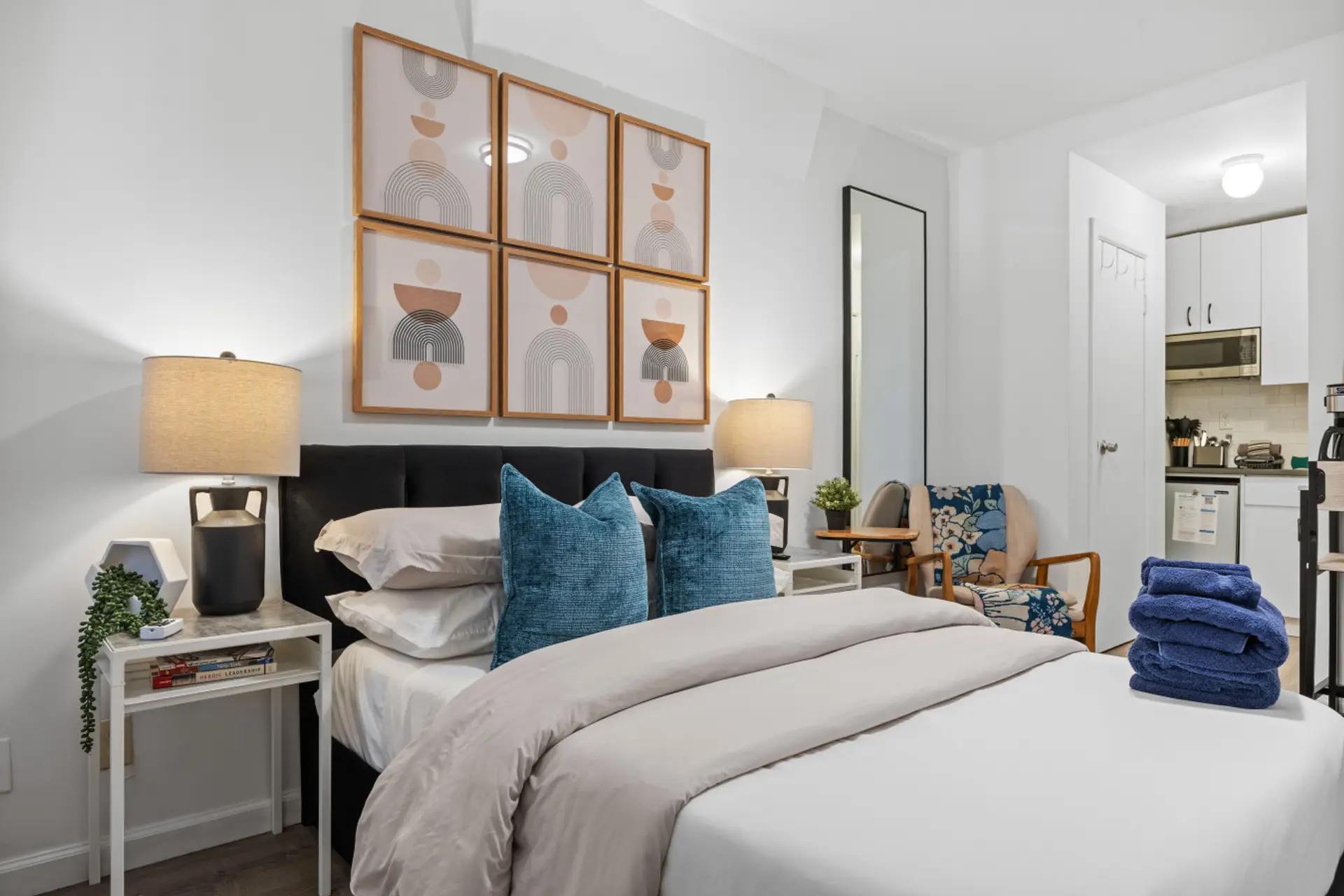 Cozy double bed for 2