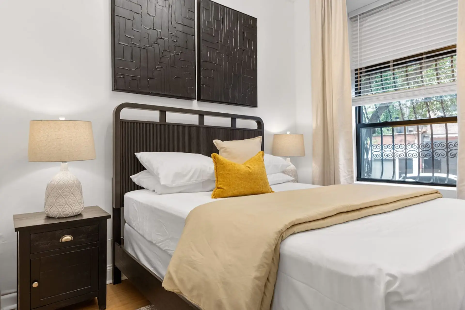 Just as comfortable as the primary bedroom, our second bedroom offers a restful retreat for your stay.
