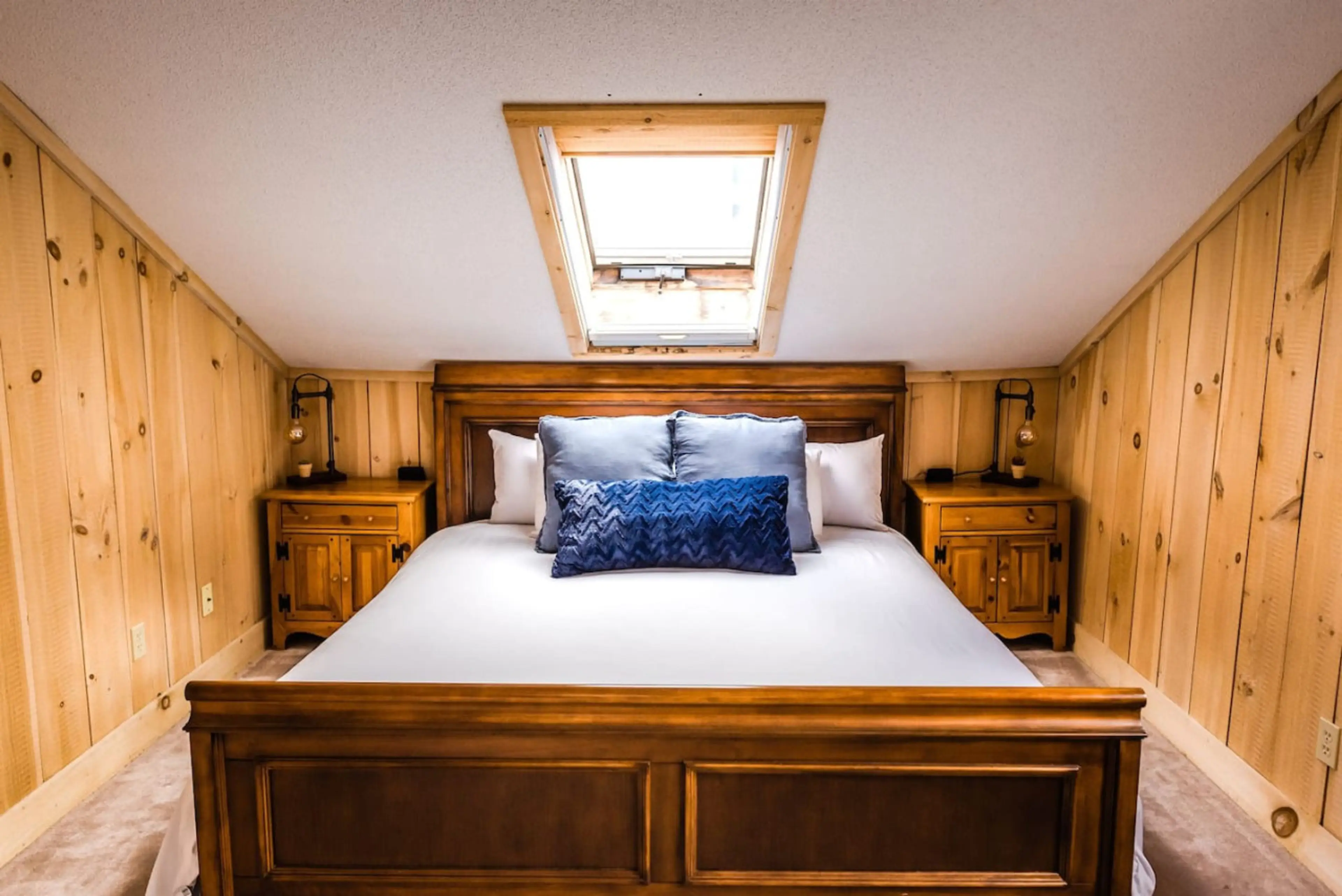 Restful retreat: our comfortable master bedroom