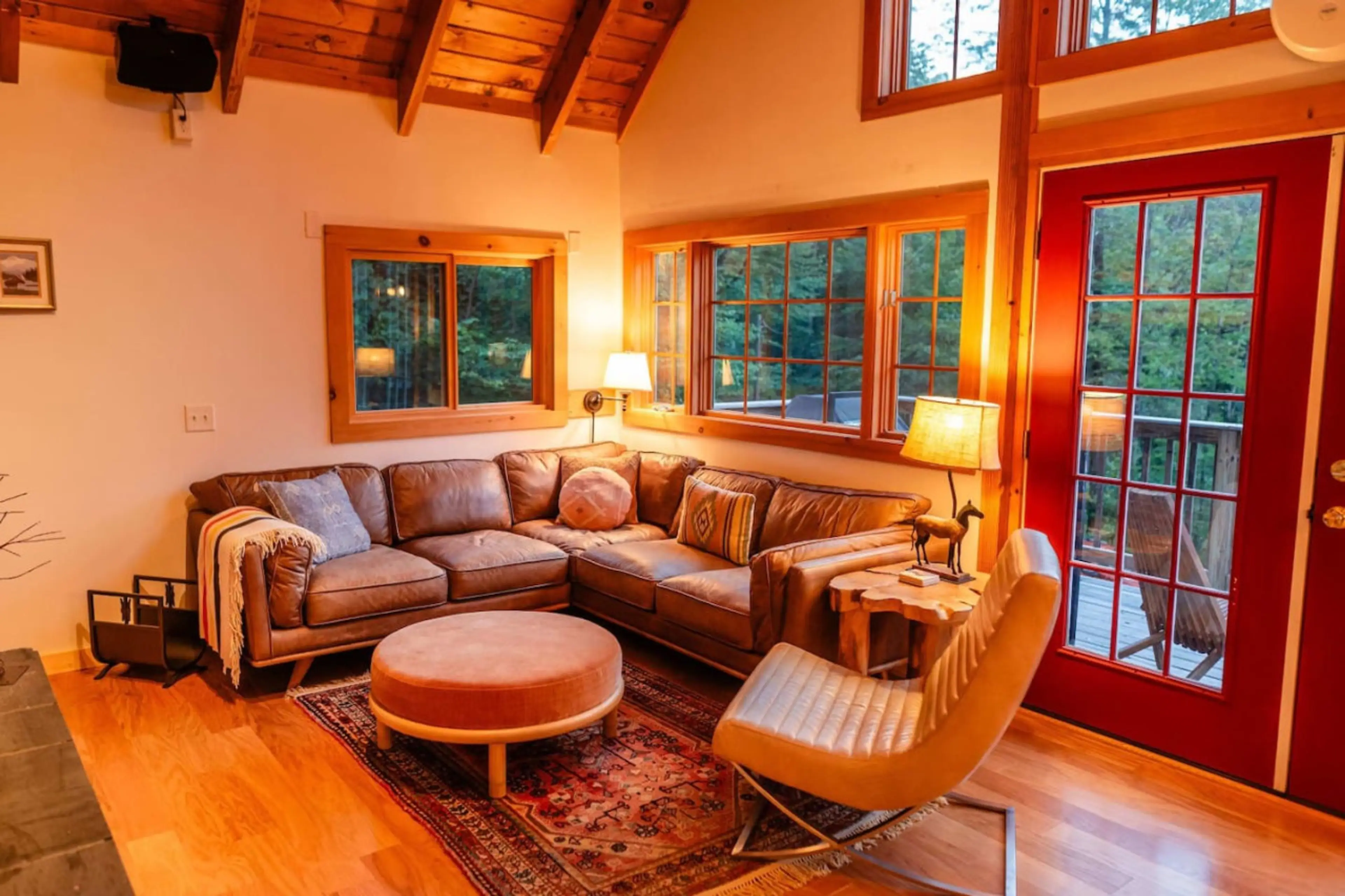Spacious living area; comfortable seating for everyone.