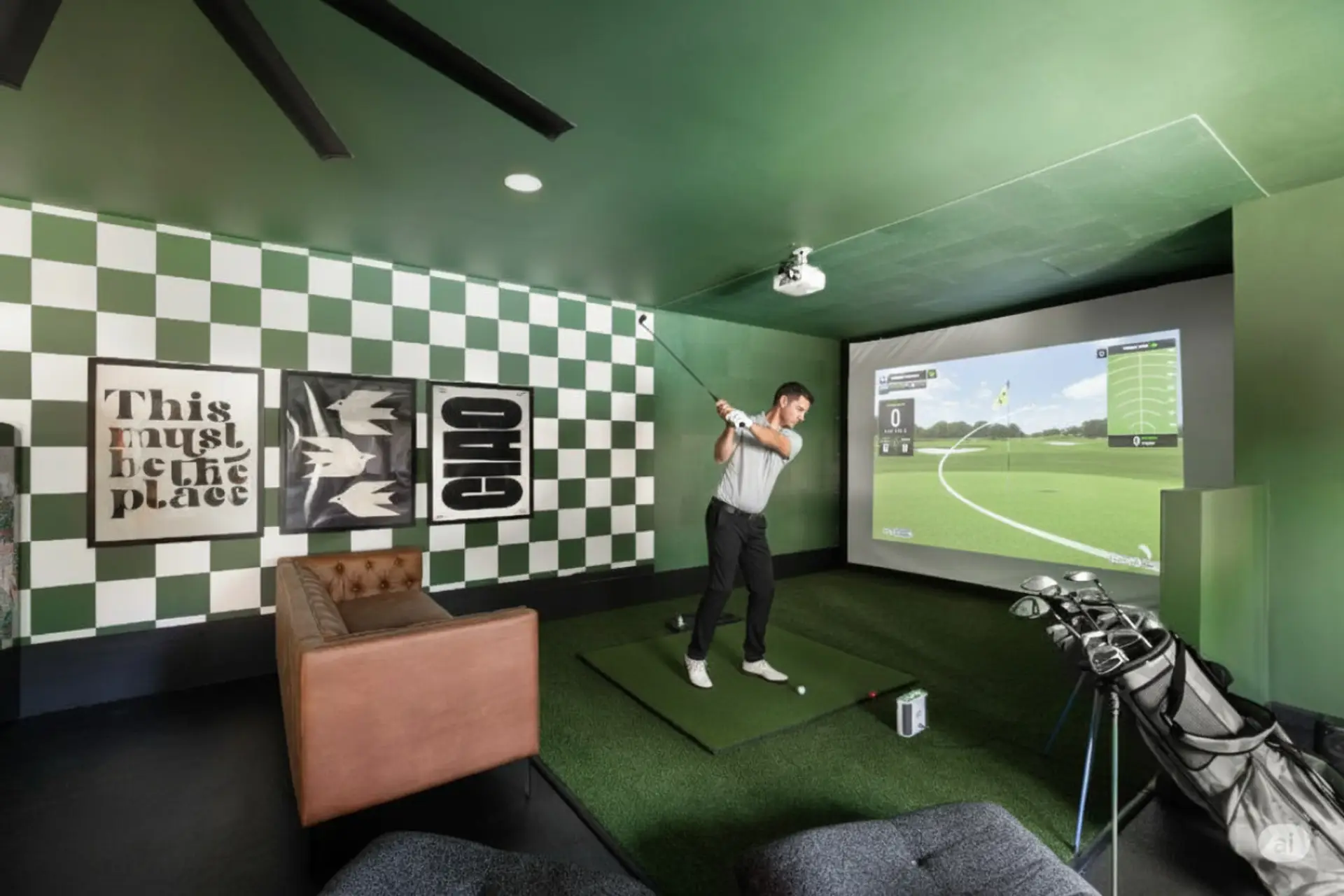 Game Room - Golf Simulator