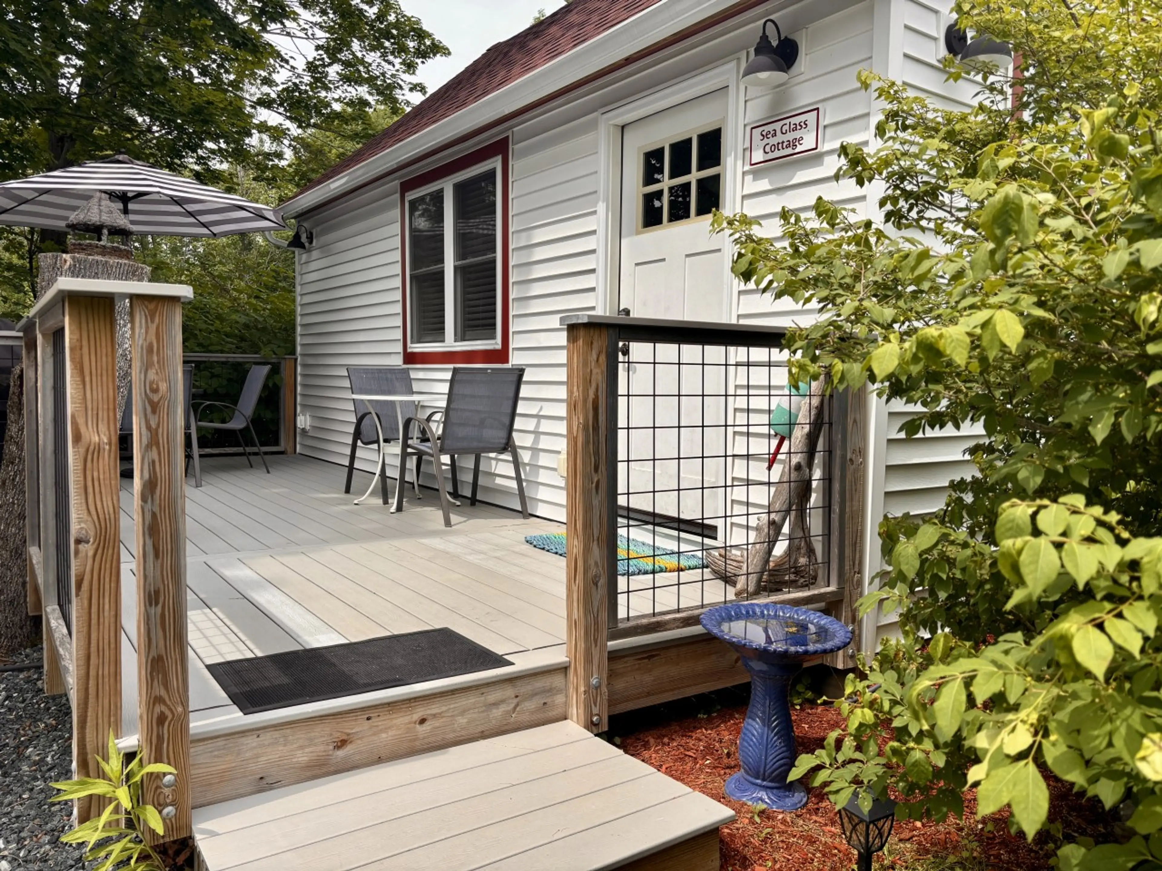 Large Private Deck with Grill