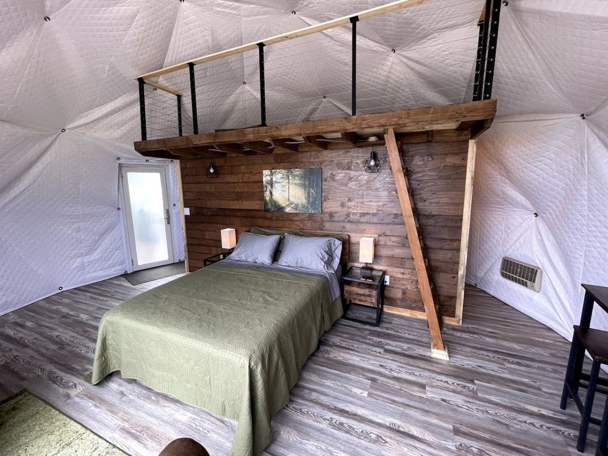 Canyon Rim Dome 6 | Luxury Glamping Dome in Monticello, UT (Near ...