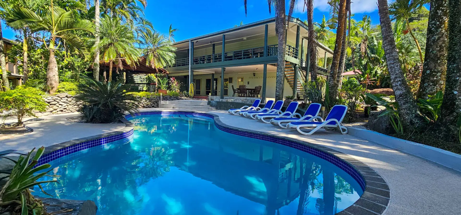 An entire private retreat for exclusive use