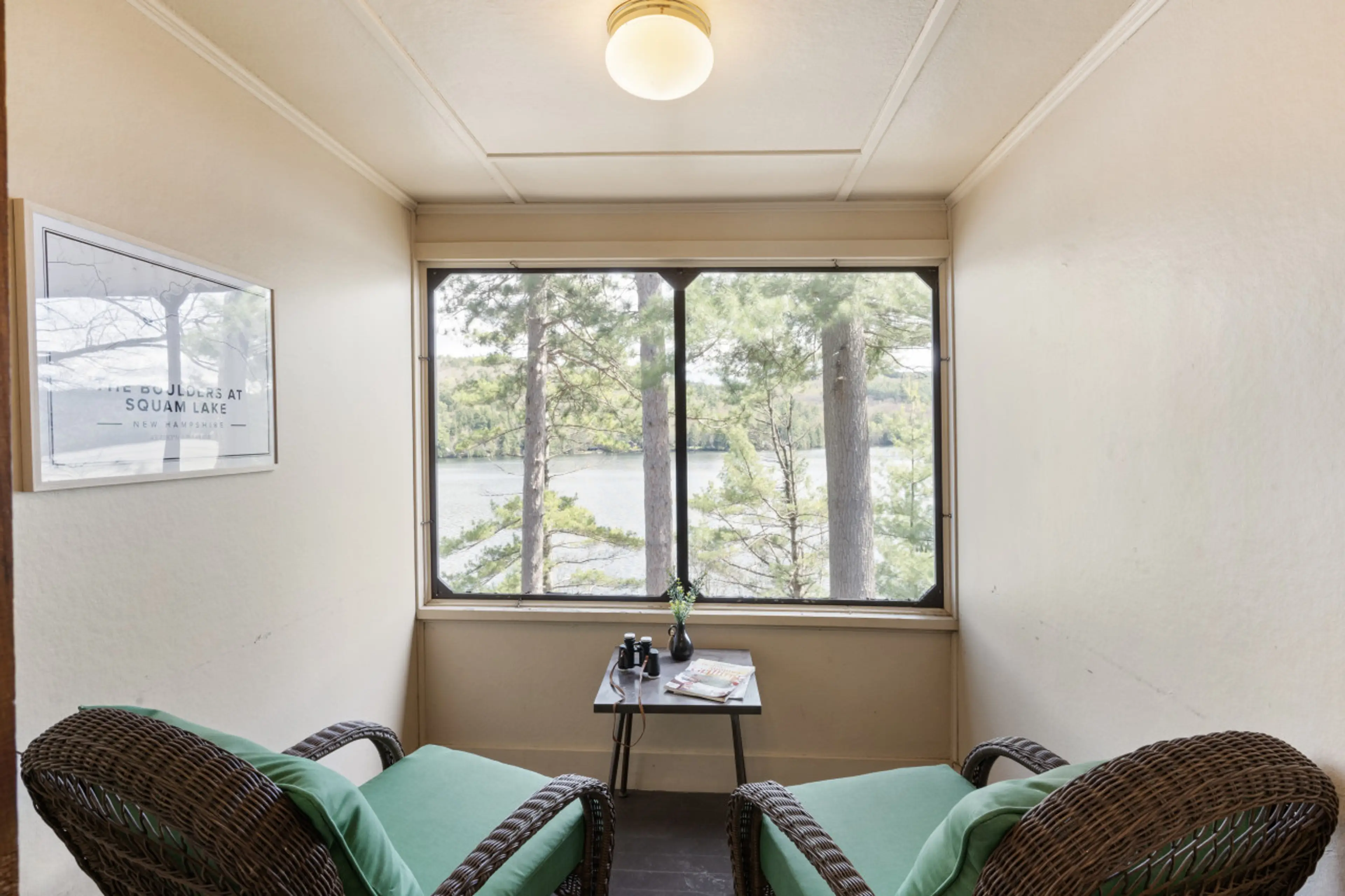 Enjoy peaceful mornings and quiet evenings on your own private porch