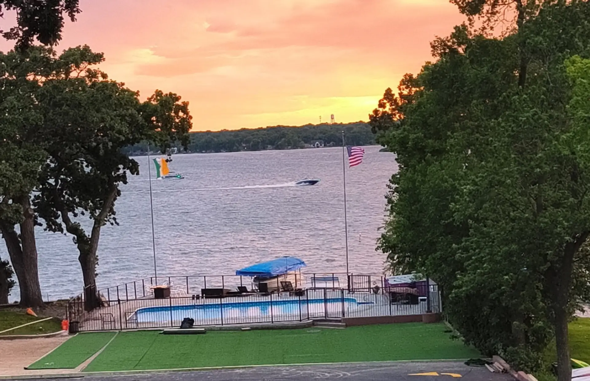Updated Lake and Pool view June 2026