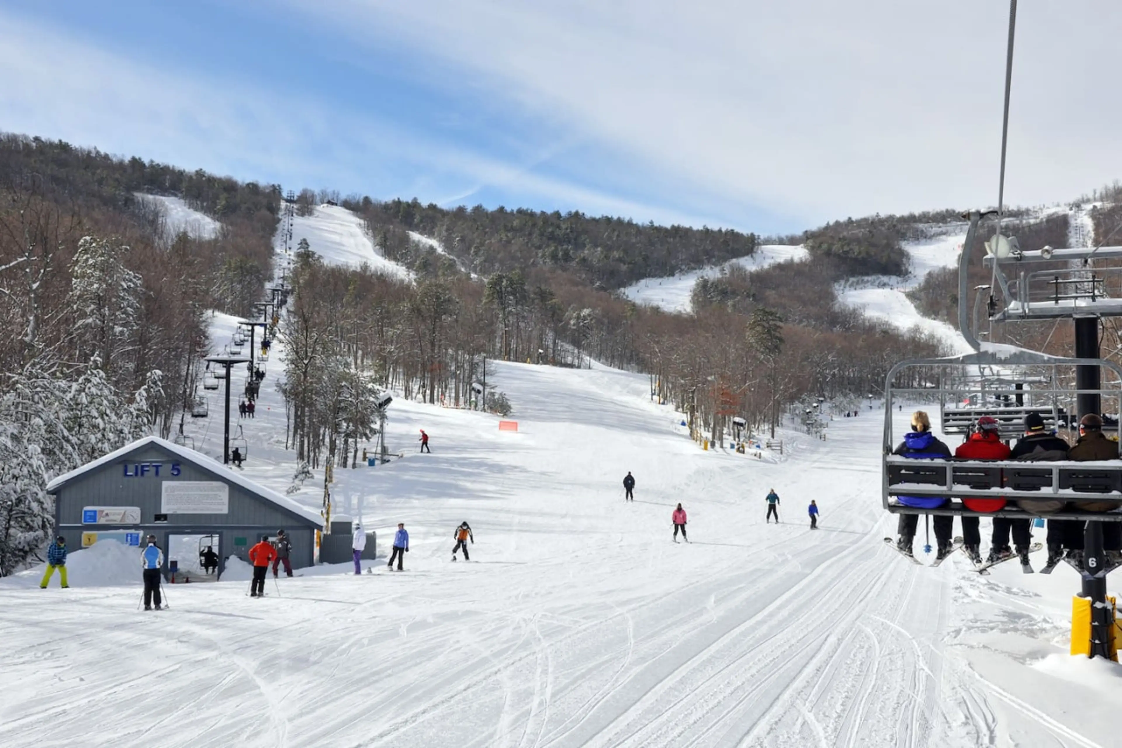 This condo is right on the mountain, just a short walk to the Ski lift!