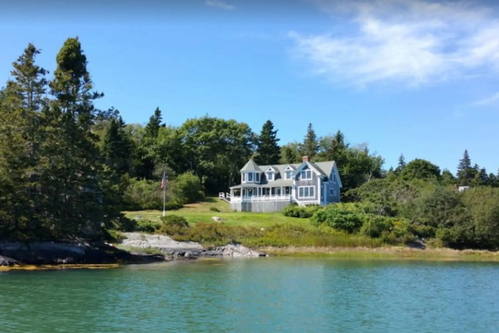Bowsprit Point From the Water