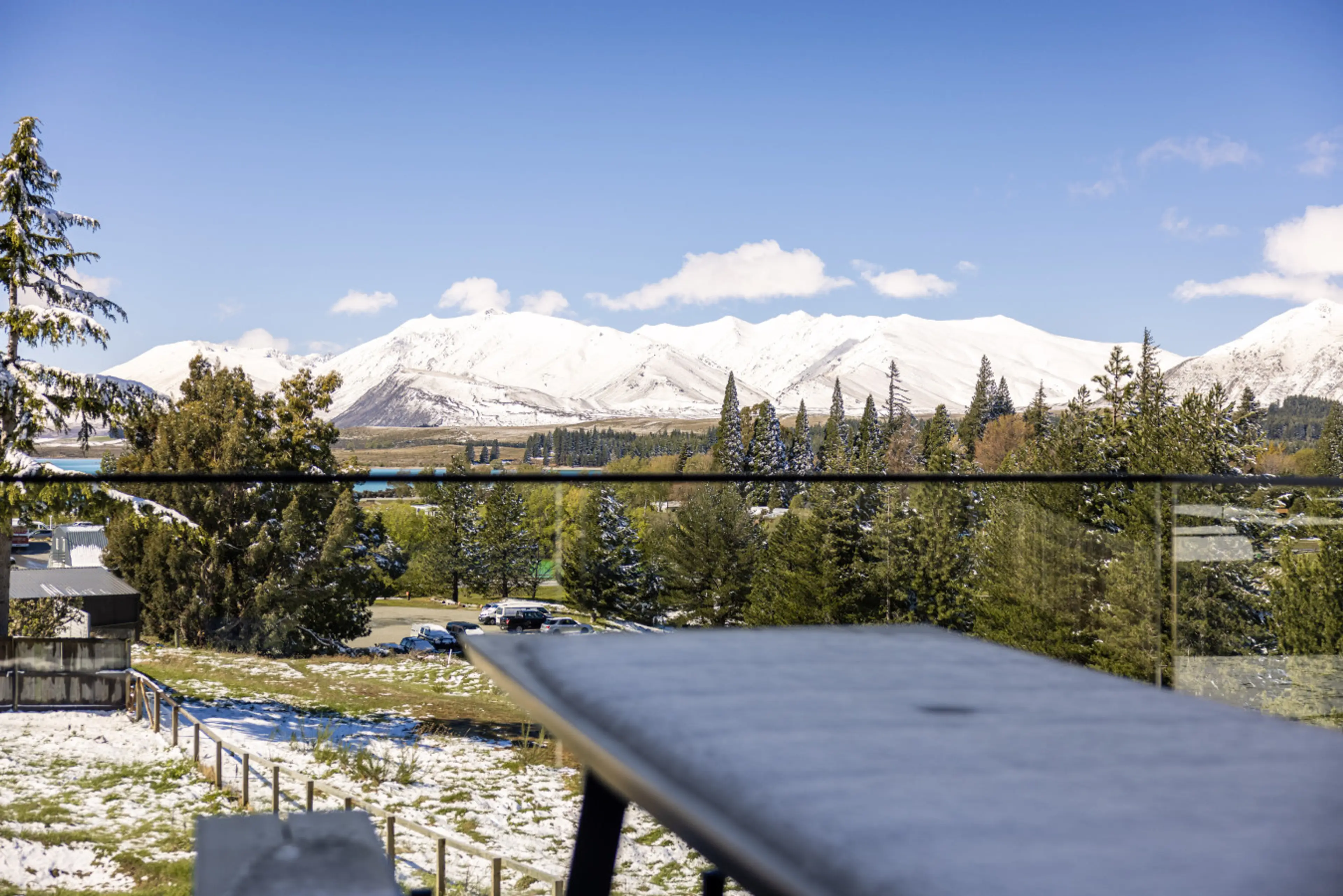 Mountain Views from Property