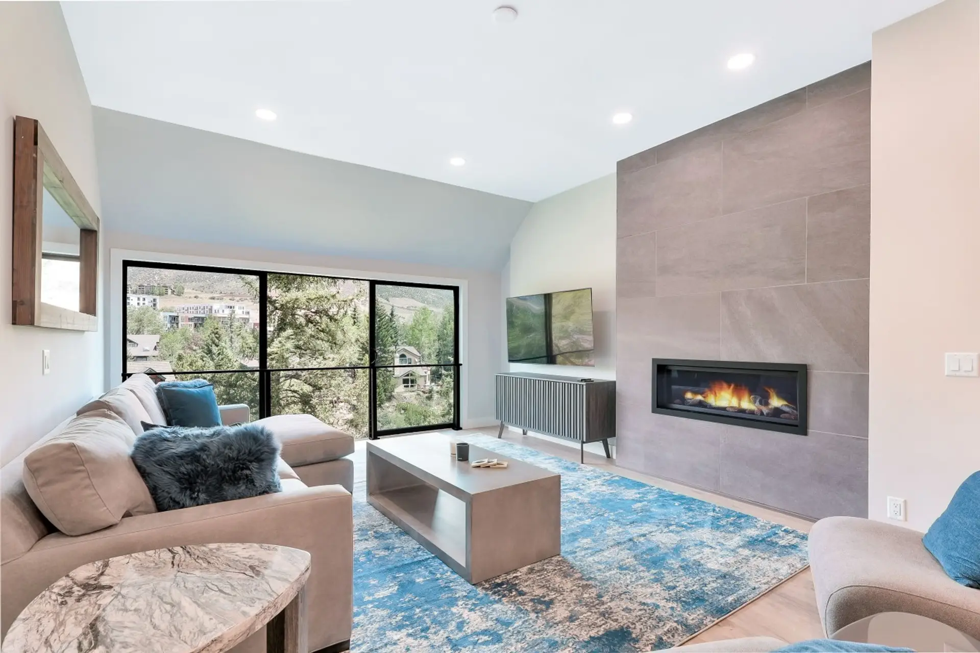 Living Room w/ Fireplace