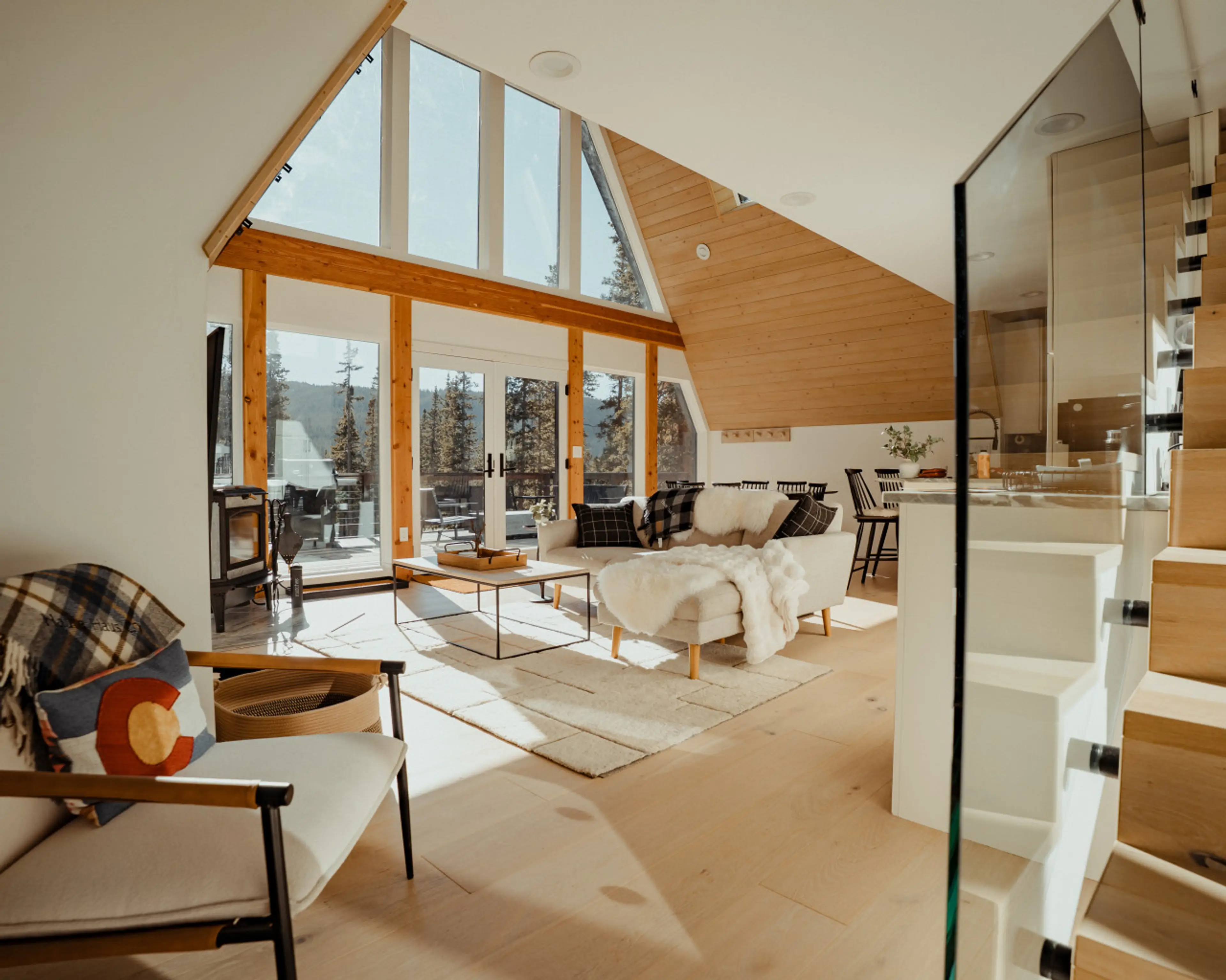 Spacious, Airy, Beautiful, and has everything you need.