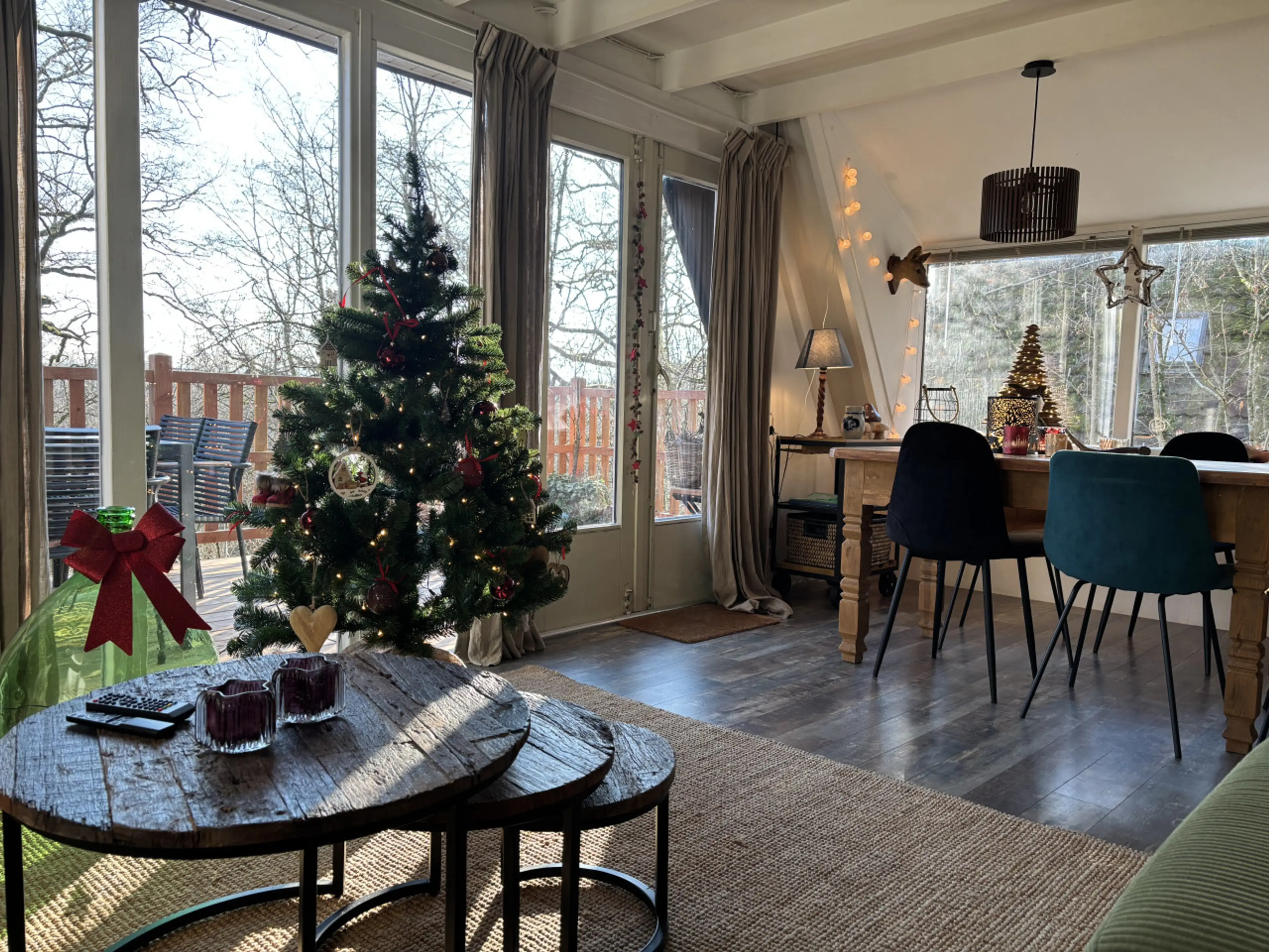 Christmas setting Chalet Durbuy