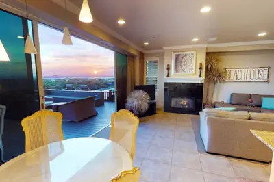 3-bedroom home living area