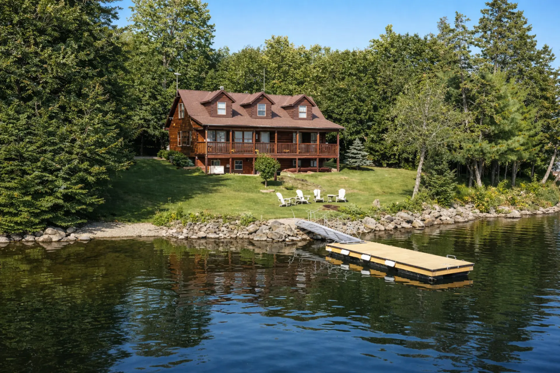 Snowmobile directly from the property and explore miles of scenic trails surrounded by breathtaking mountain views and Maine winter adventure.
