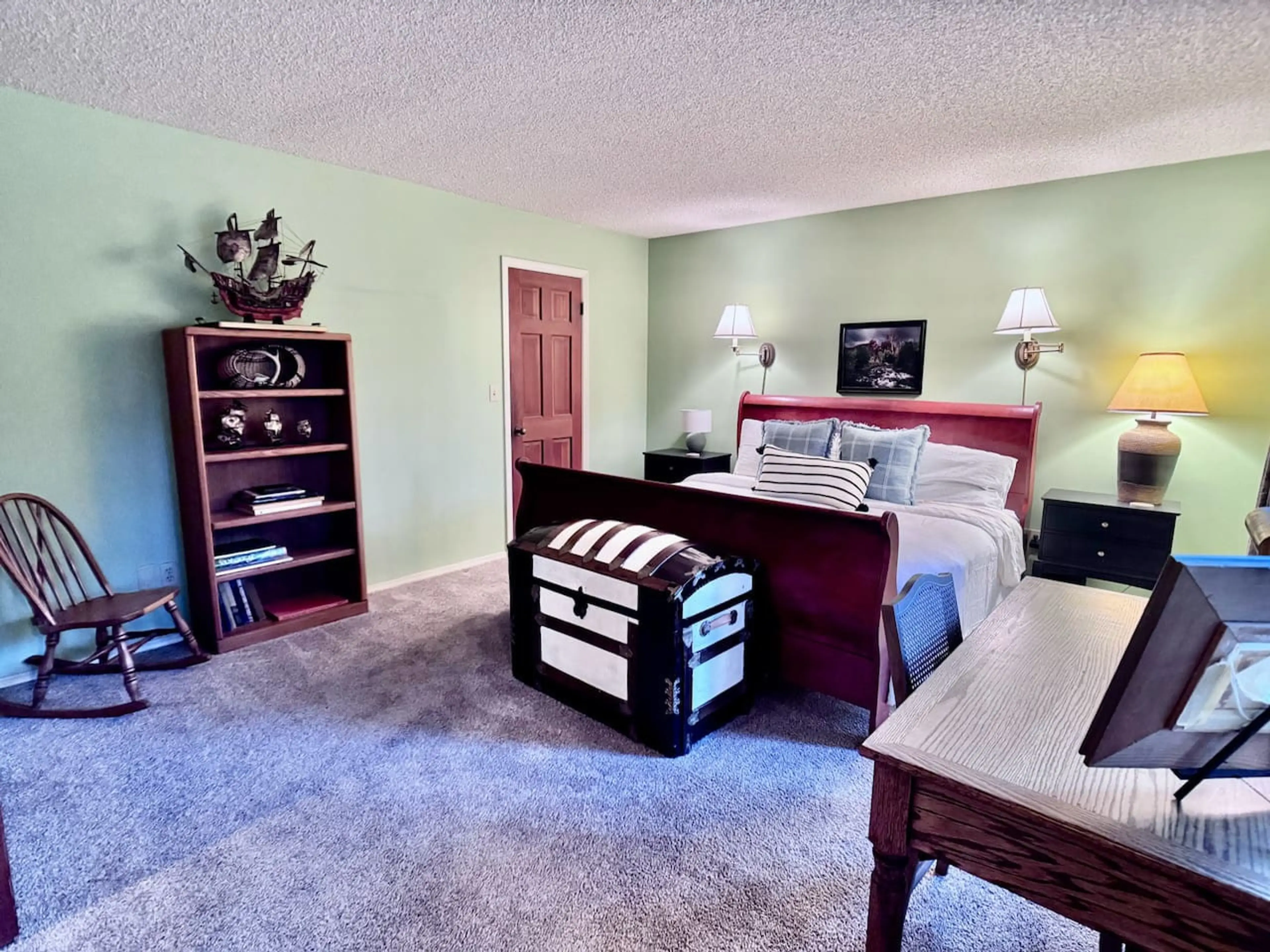 Primary bedroom with King Bed