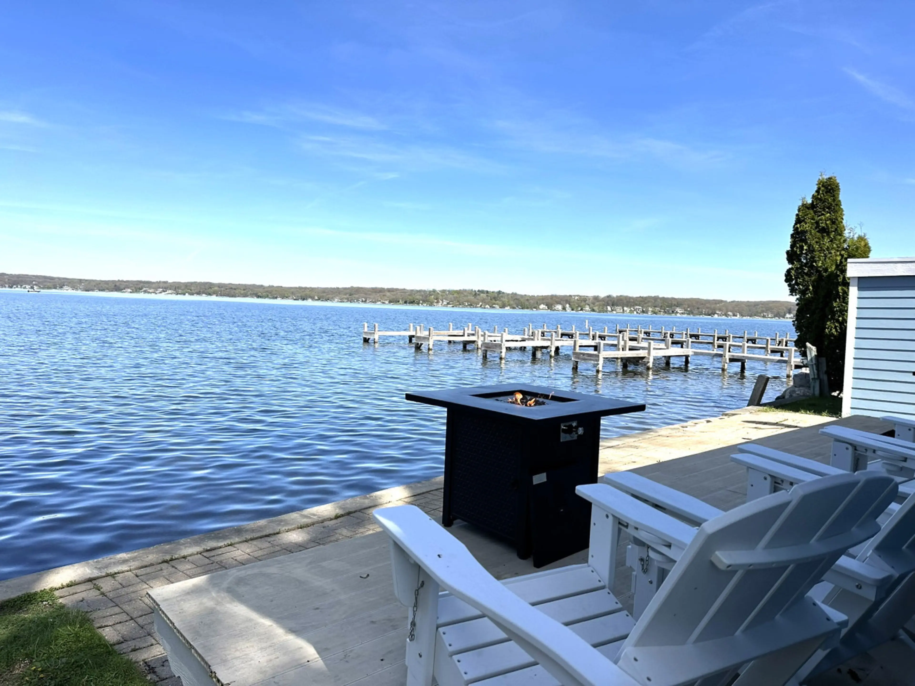 Properly named Water's Edge (Pier installed June - Sept)