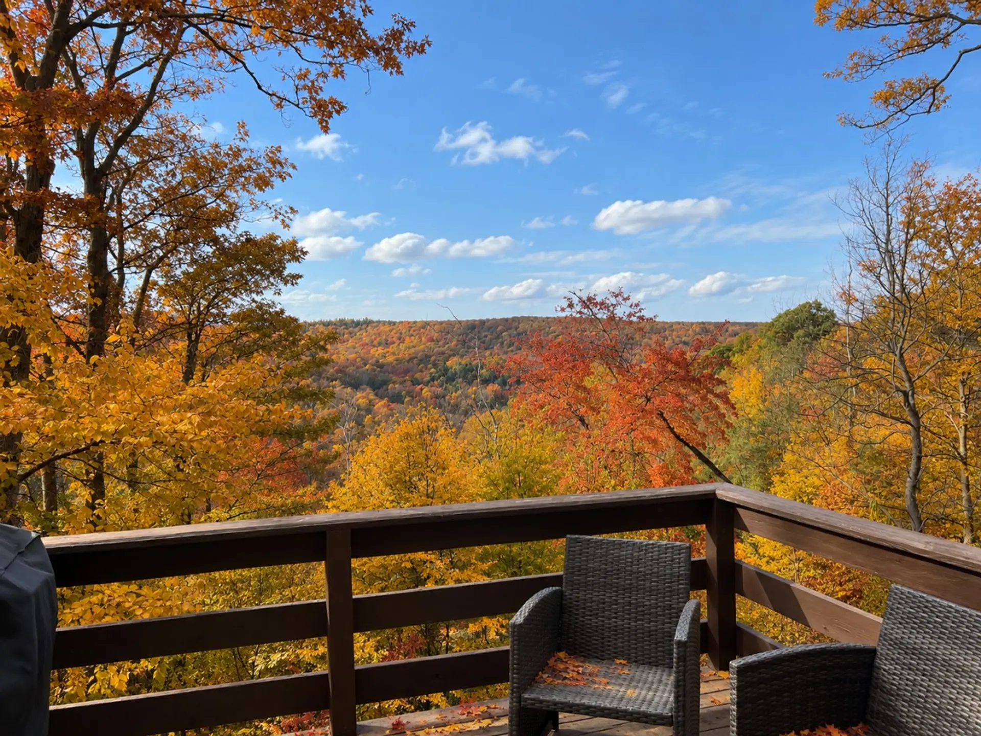 Your morning coffee comes with a pretty incredible view
