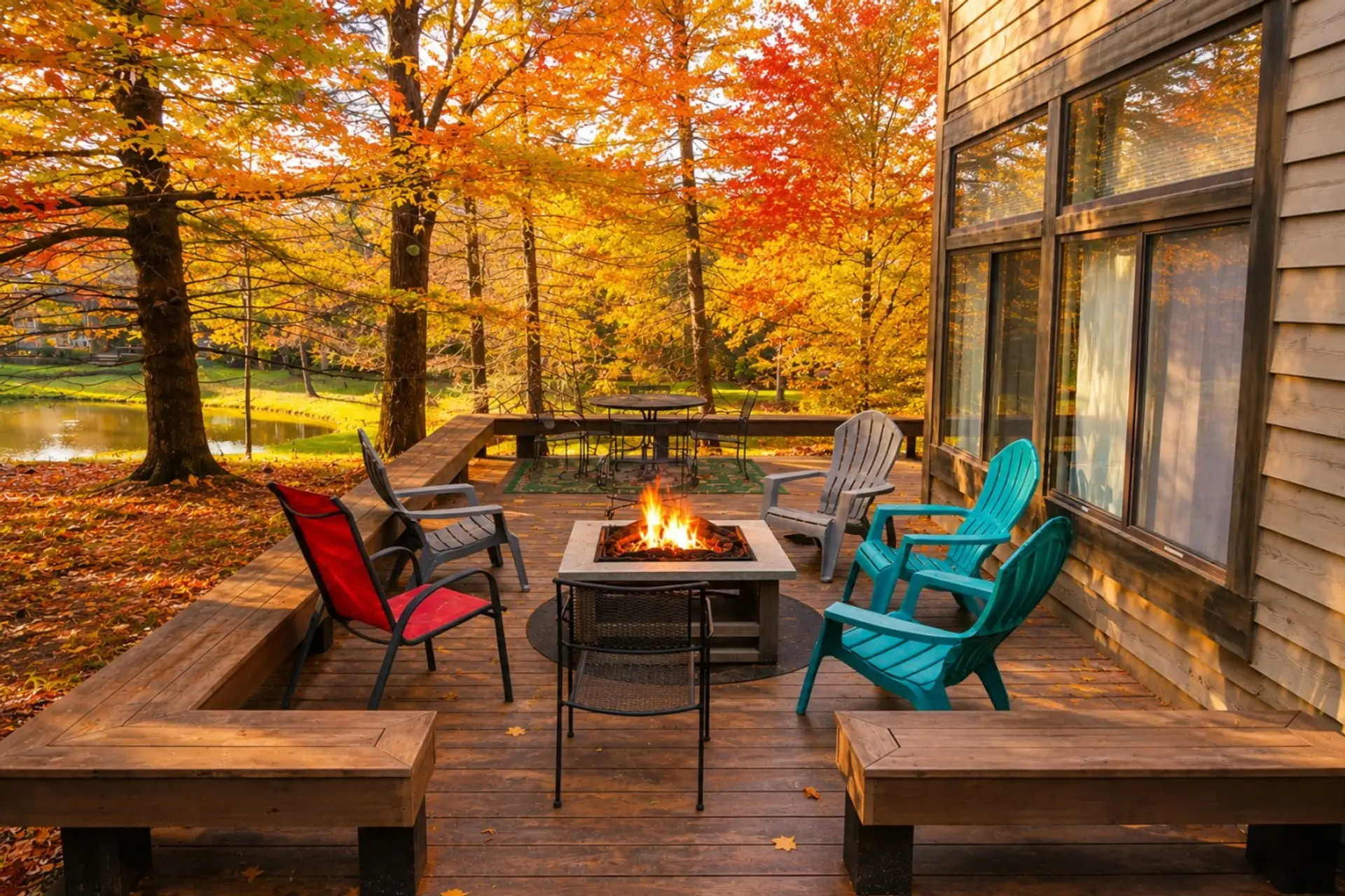 Cool air, colorful views, cozy nights by the fire - fall is better in the mountains