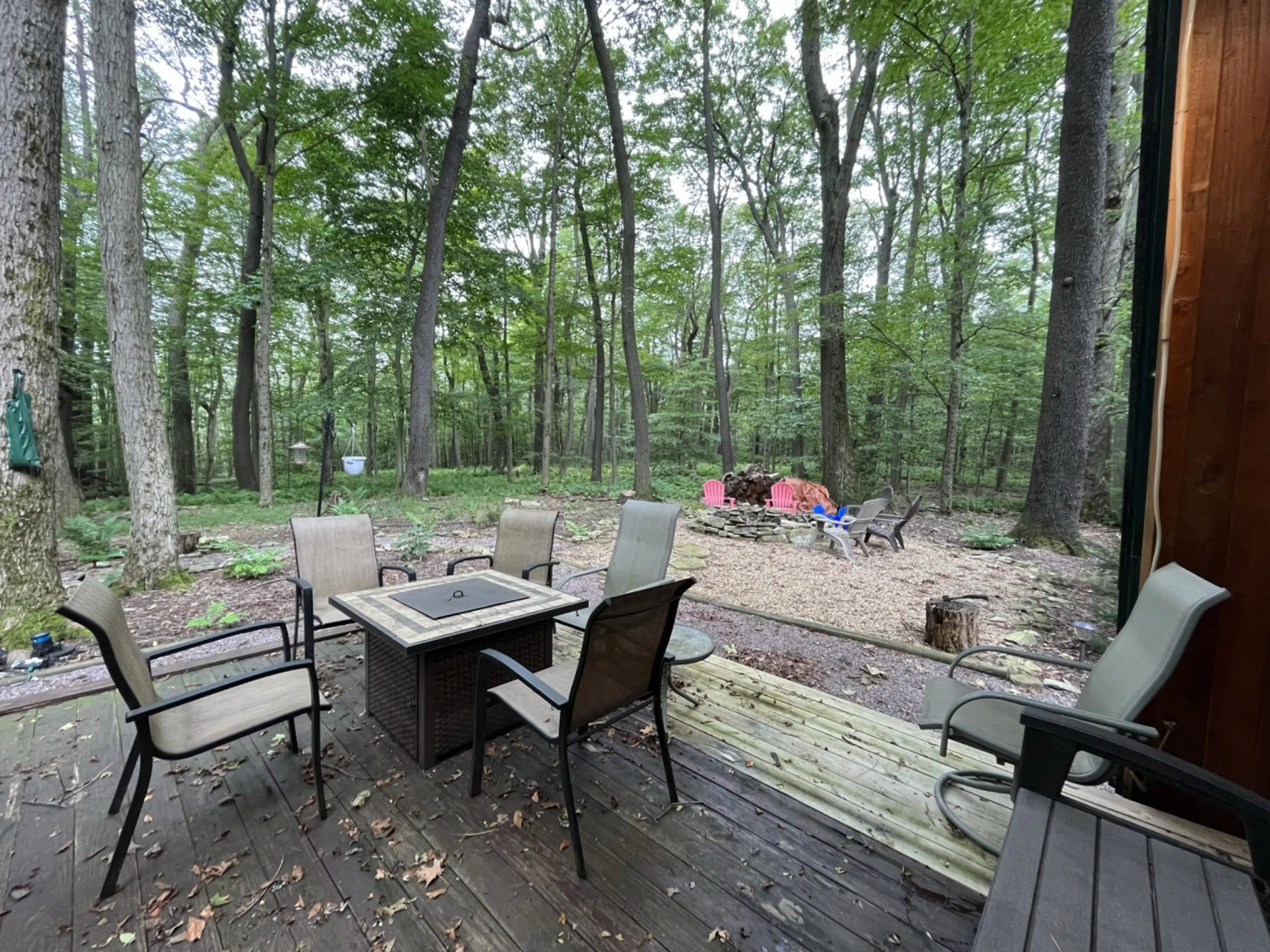 Relax by the fire table