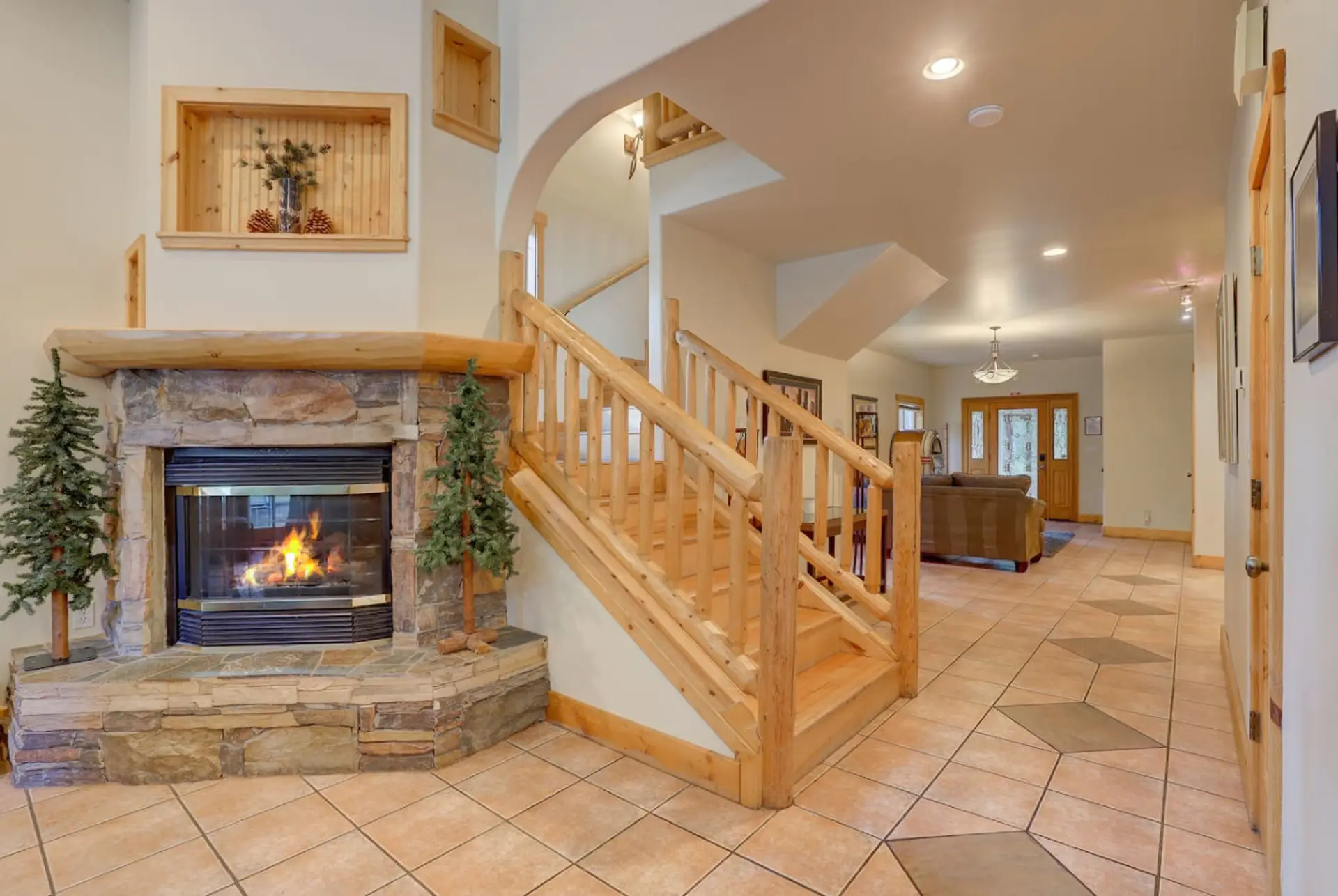 Gas fireplace