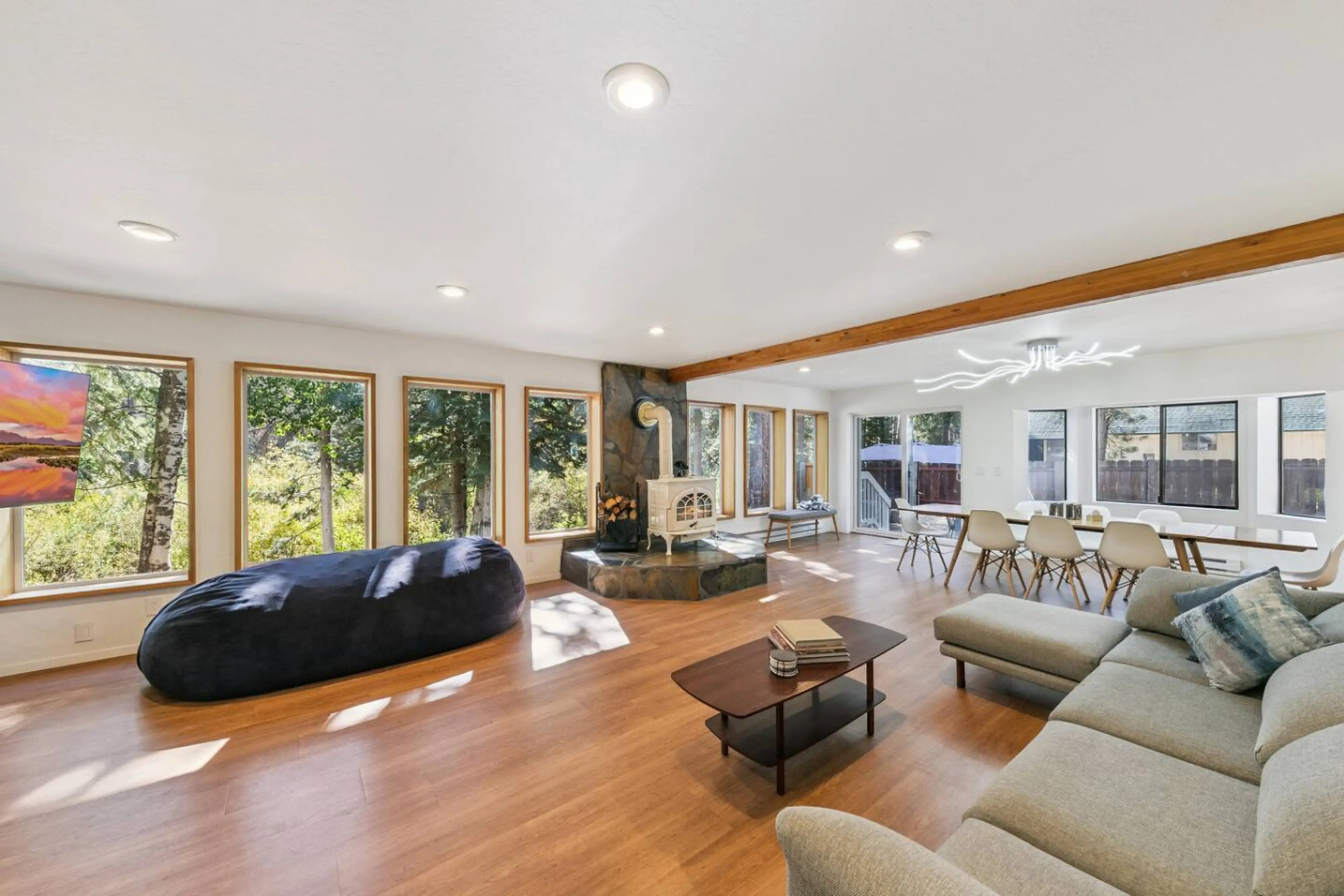 Lots of natural light and windows