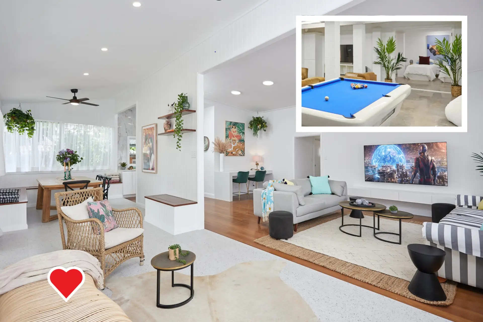 Beautiful home with high ceilings and two levels