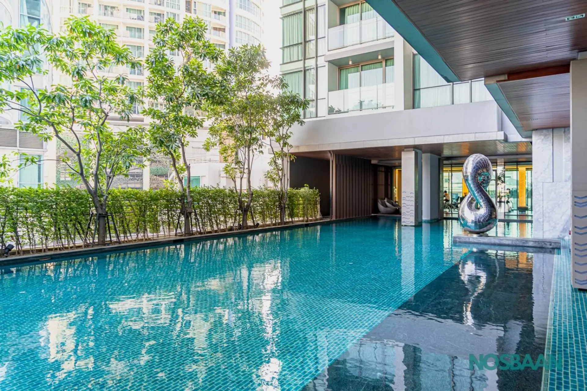 Pool area on the 6th Floor