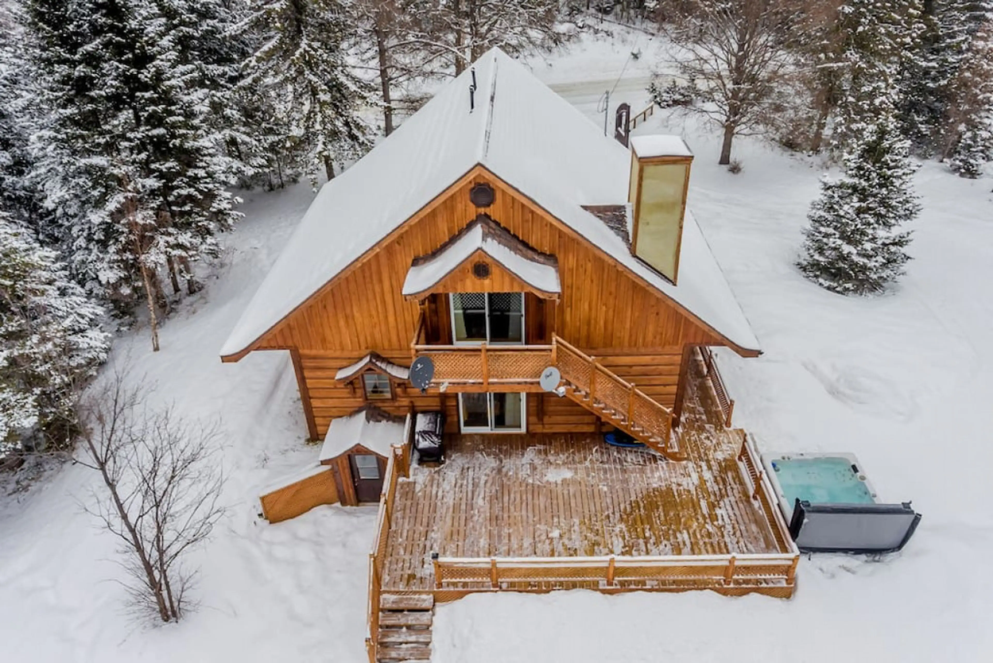 Bienvenue à L'Escapade, situé à Sainte-Lucie des Laurentides