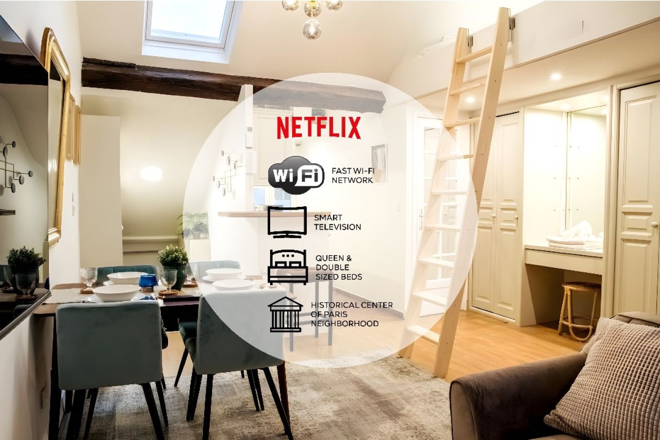 Loft contemporain dans le centre historique de Paris