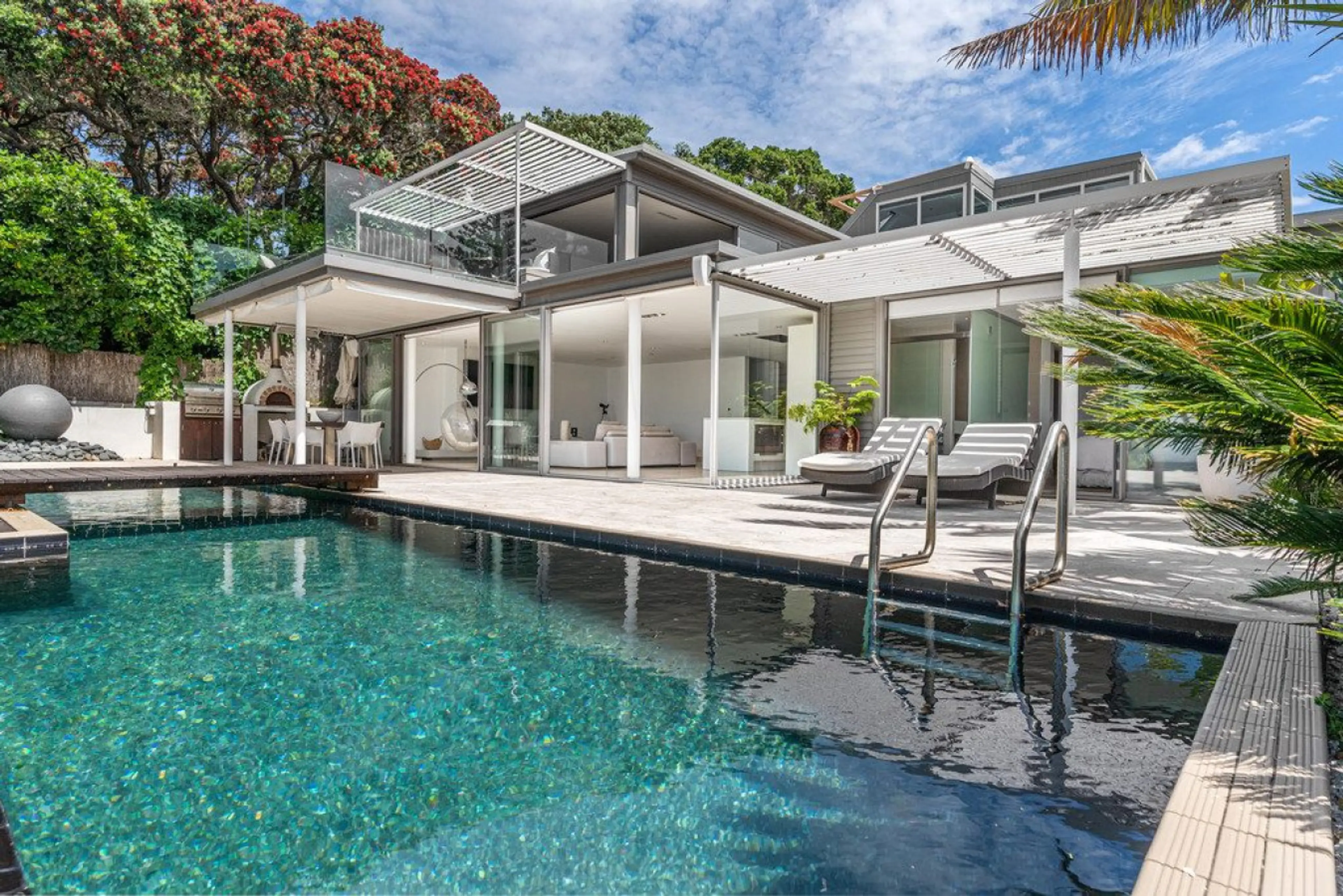 Pool and deck view