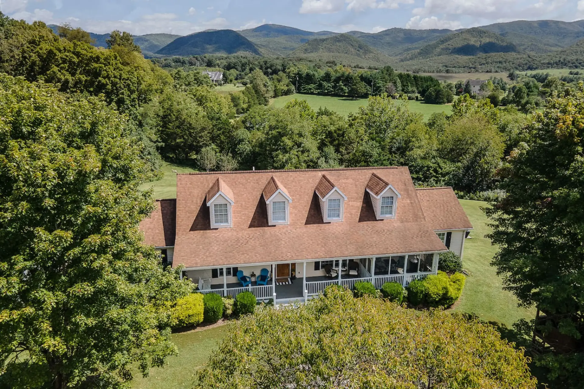 Scenic Aerial Shot of the Property – Experience Your Ideal Stay!